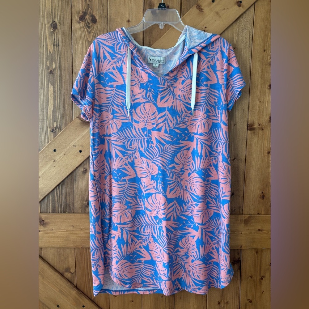 Women's Koolaburra by UGG Light & Airy French Terry Hoodie Dress | Size Small